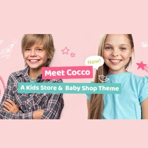 Cocco Kids Store And Baby Shop Theme