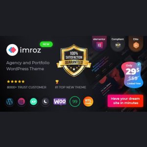Imroz – Agency & Portfolio Theme